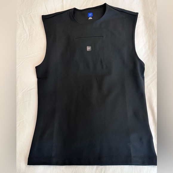 Yeezy x Gap NWOT Sleeveless Second Skin Black Tank Top- Size Small - Picture 3 of 5